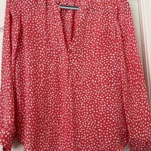 Joie Perci Long Sleeve Silk top